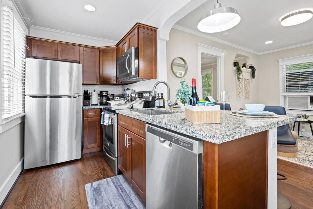 Historic Heights Cozy Nook Apartment Houston Esterno foto